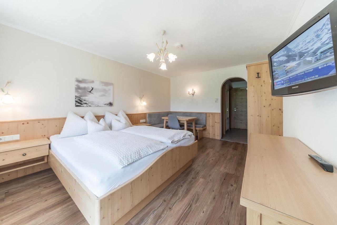 Pension Bergfrieden Обергургль Экстерьер фото