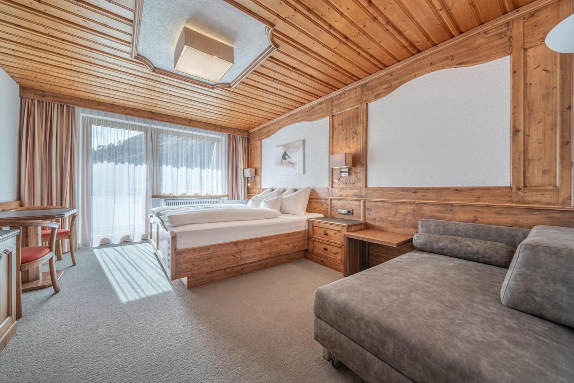 Pension Bergfrieden Обергургль Экстерьер фото