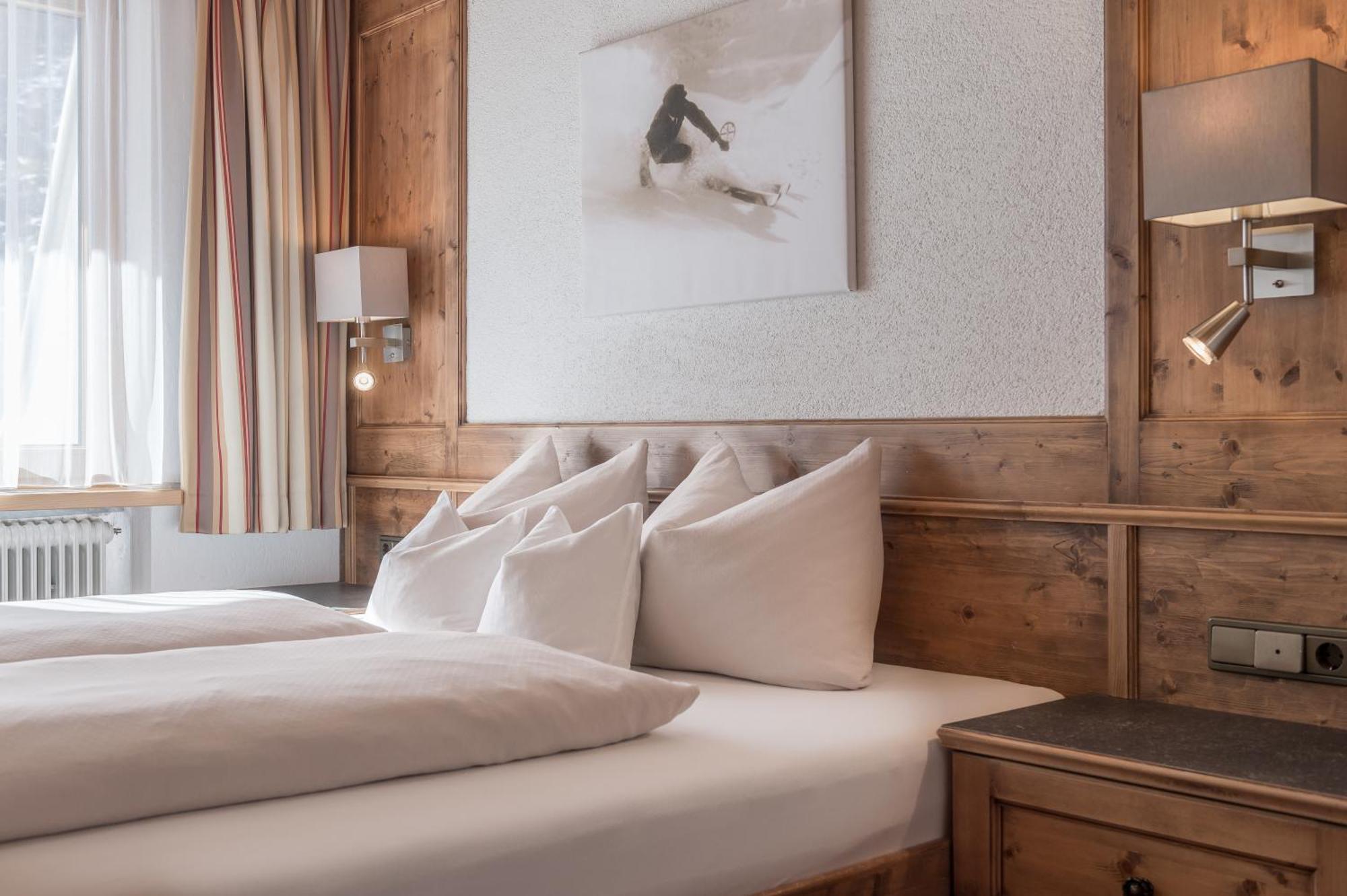 Pension Bergfrieden Обергургль Экстерьер фото